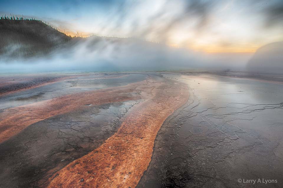 'Grand Prismatic Spring' © Larry A Lyons