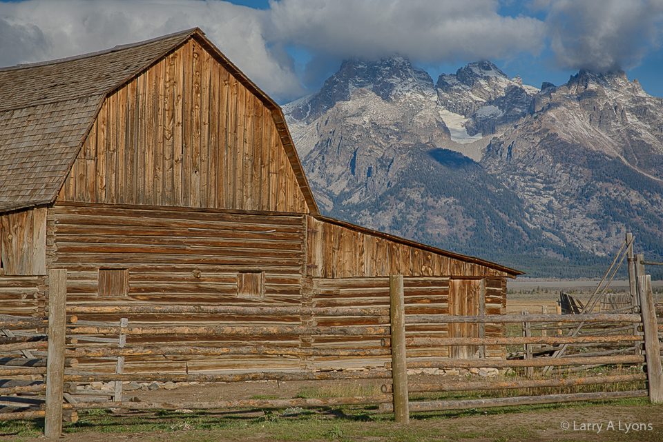'John Moulton Barn' © Larry A Lyons