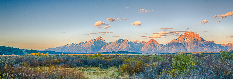 'Teton Mountain Range' © Larry A Lyons