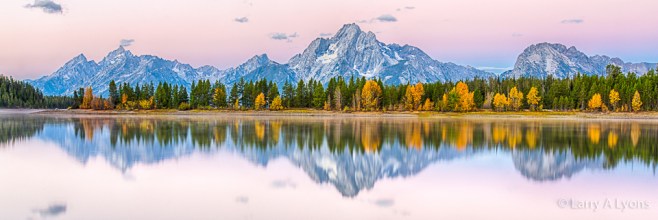 'The Tetons' © Larry A Lyons