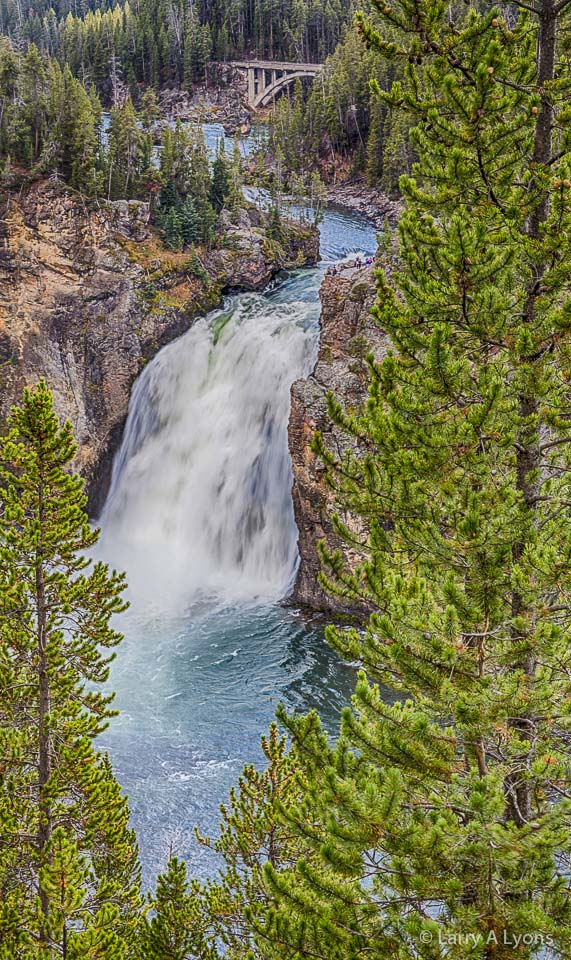 'Upper Yellowstone Falls' © Larry A Lyons